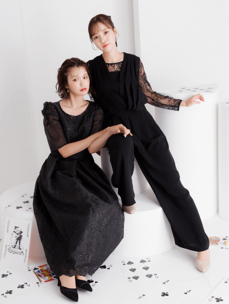 ブラックドレス1