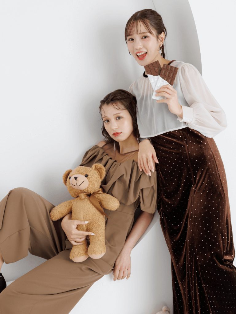 ブラウンドレス1