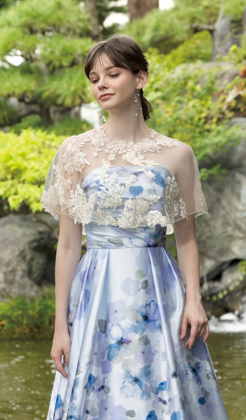 ★★★です。エメ　ステージドレス　花柄 STAGE DRESS MEMBER'S FAIR 2022 Spring&Summer